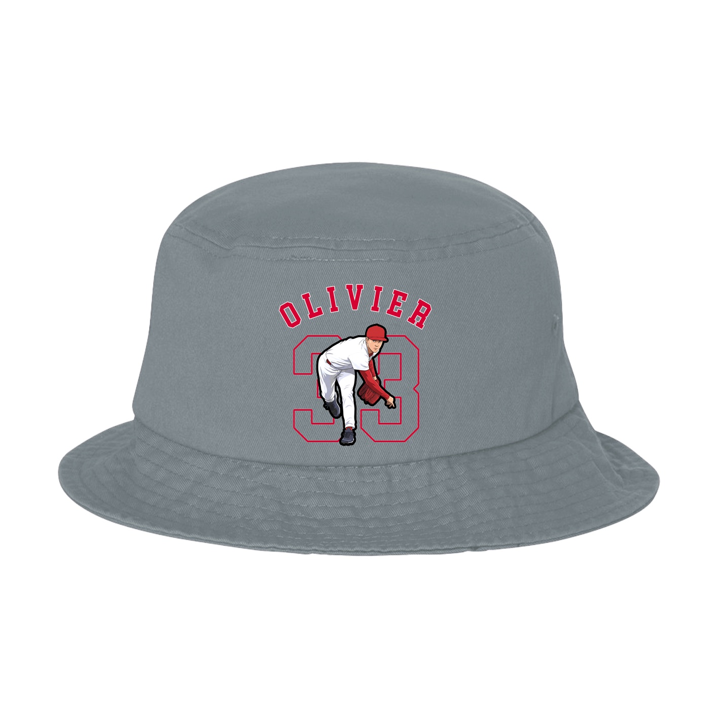 Bucket Cap — Shirsey Arch in Grey