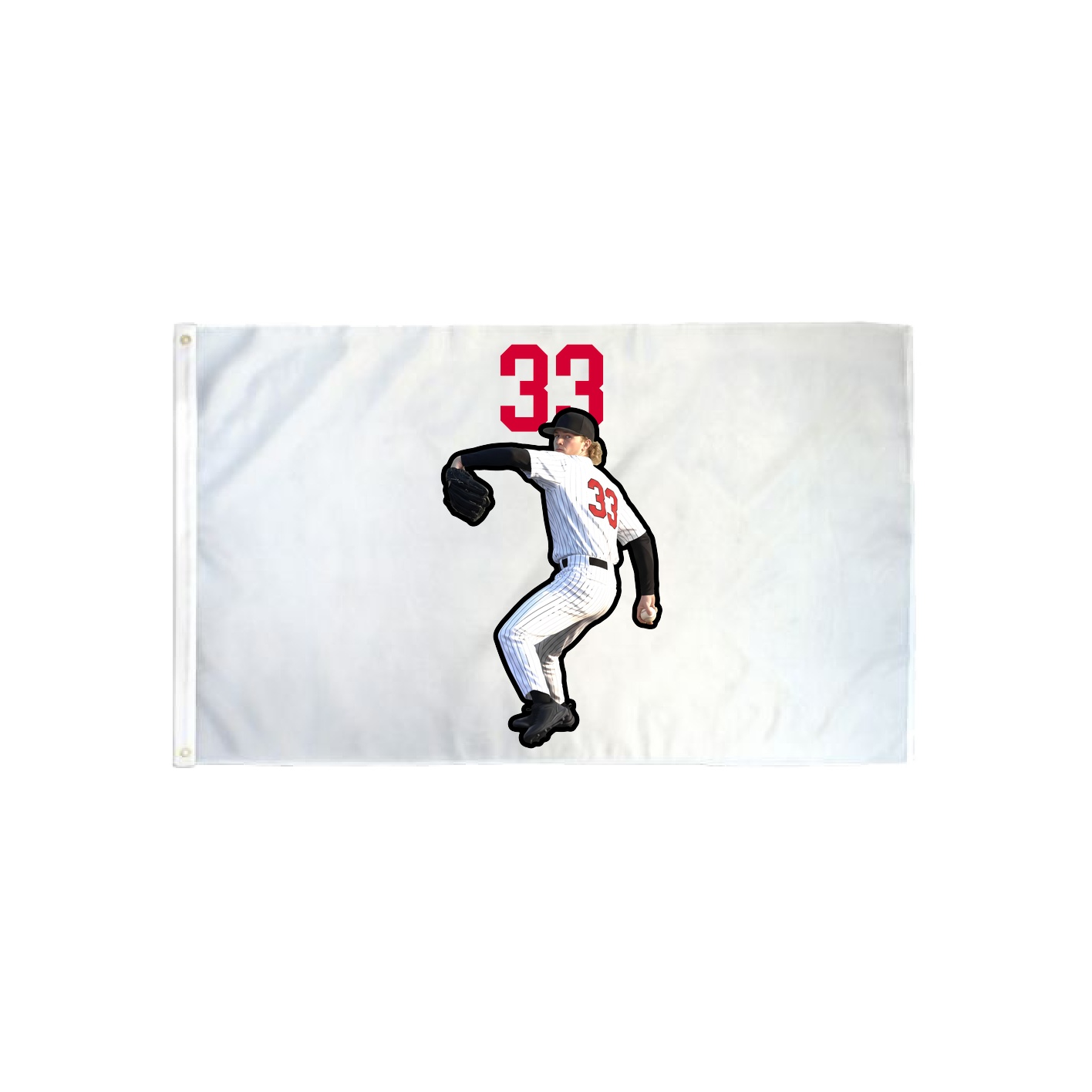 3x5 Flag — Number Top in Classic