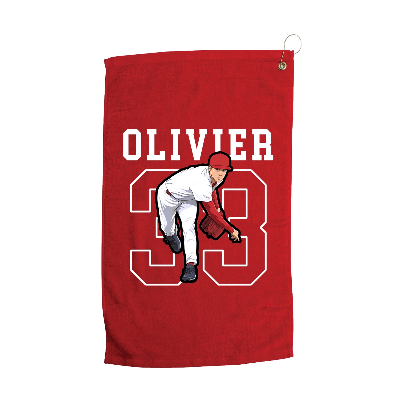 Golf Towel — Shirsey in Red