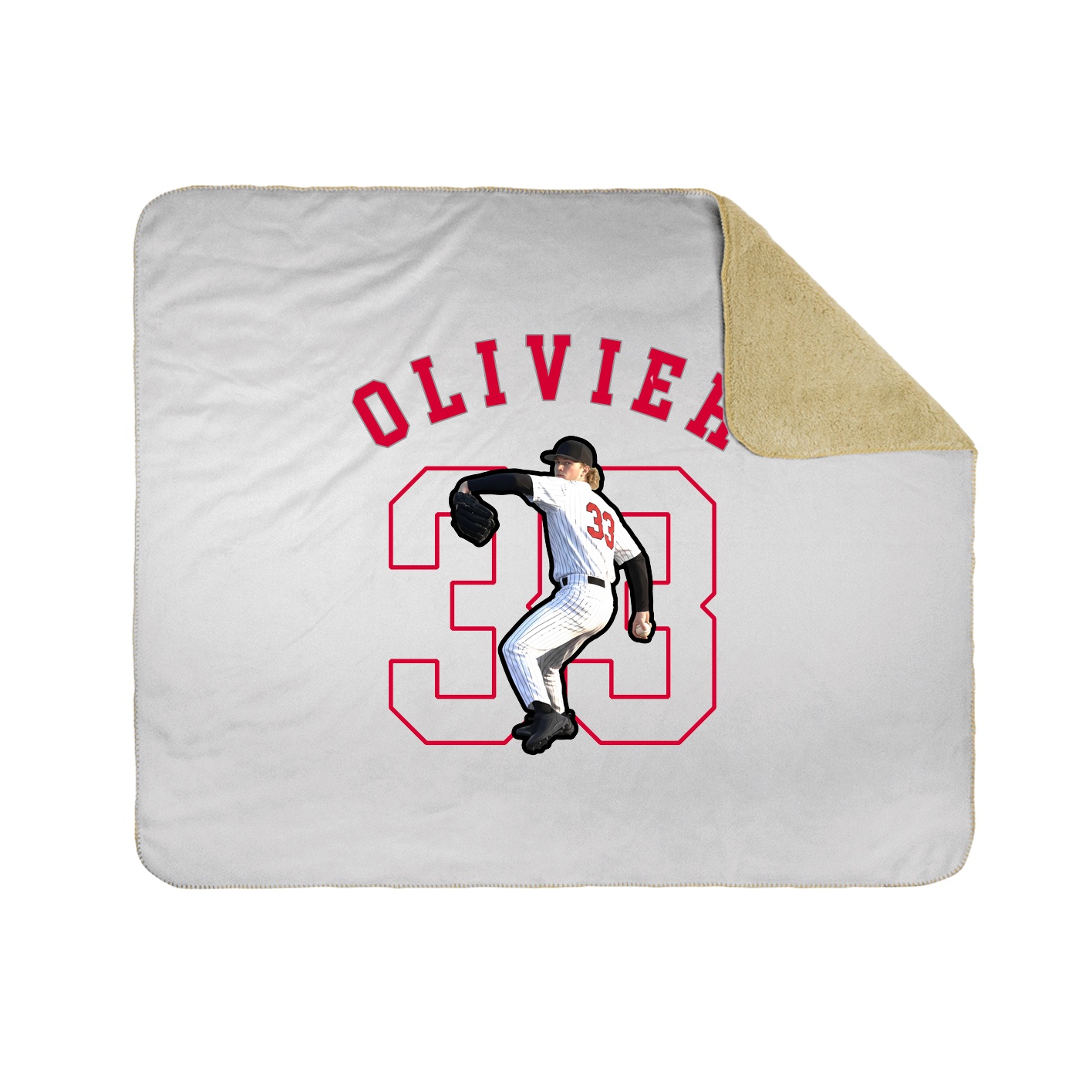 Throw Blanket — Shirsey Arch in White