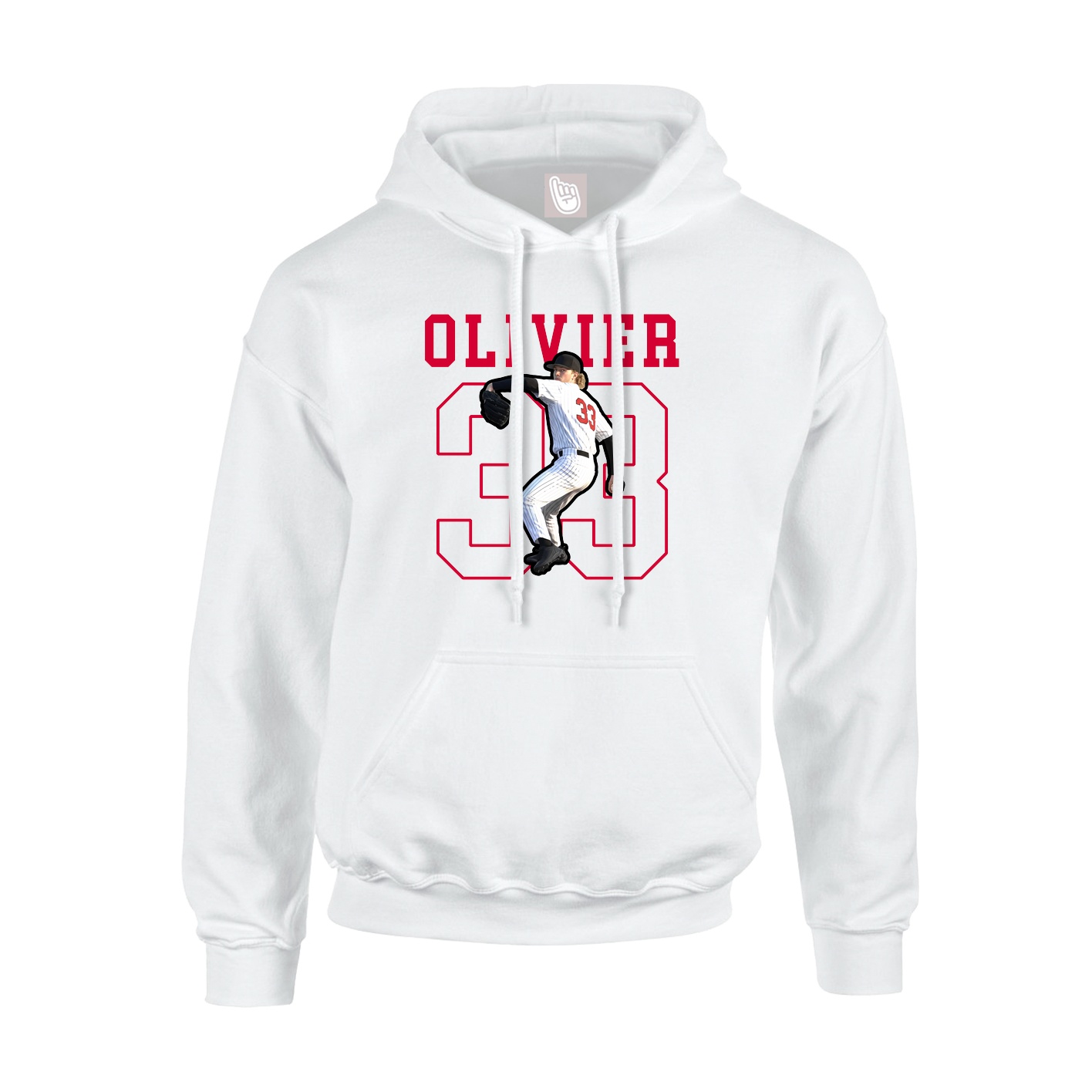 Youth Hoodie — Shirsey in White