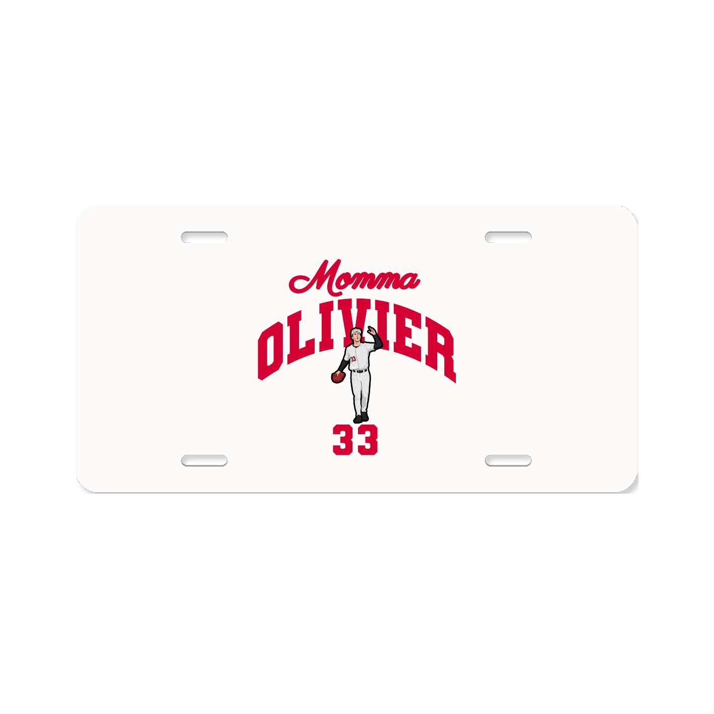 License Plate — Mothers Day Arch in Classic