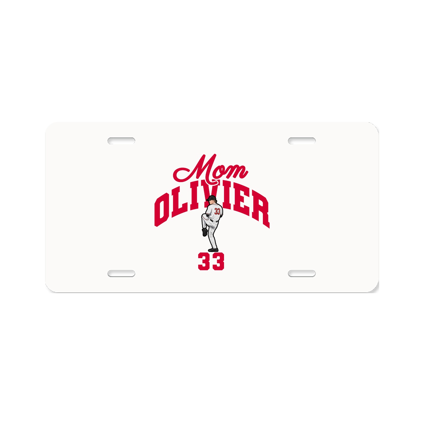 License Plate — Mothers Day Arch in Classic