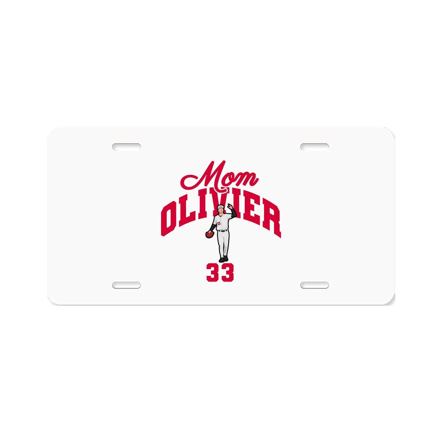 License Plate — Mothers Day Arch in Classic