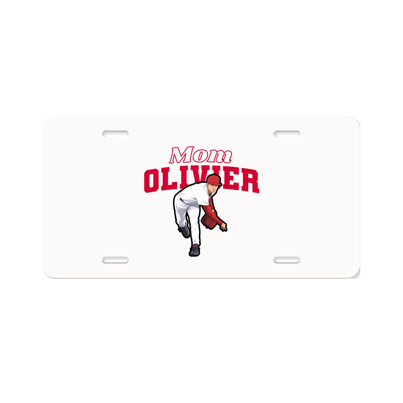 License Plate — Mothers Day Block in Classic