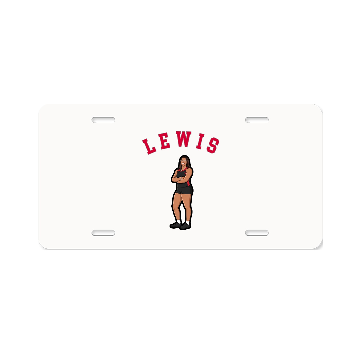 License Plate — Shirsey Arch in Classic