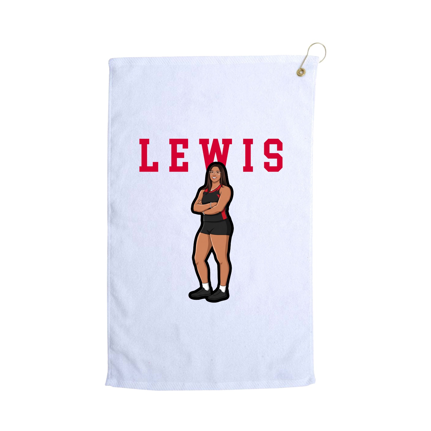 Golf Towel — Shirsey in White