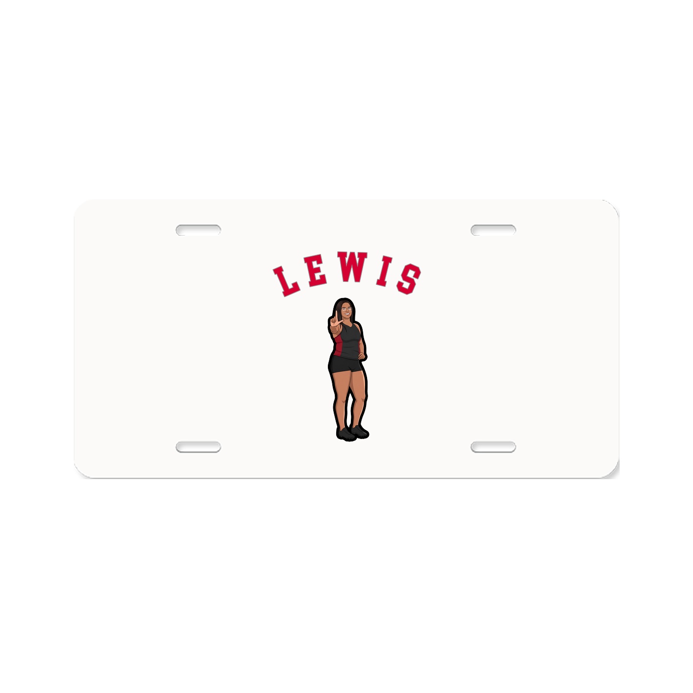 License Plate — Shirsey Arch in Classic