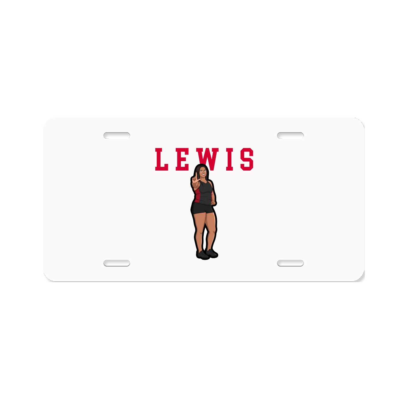 License Plate — Shirsey in Classic