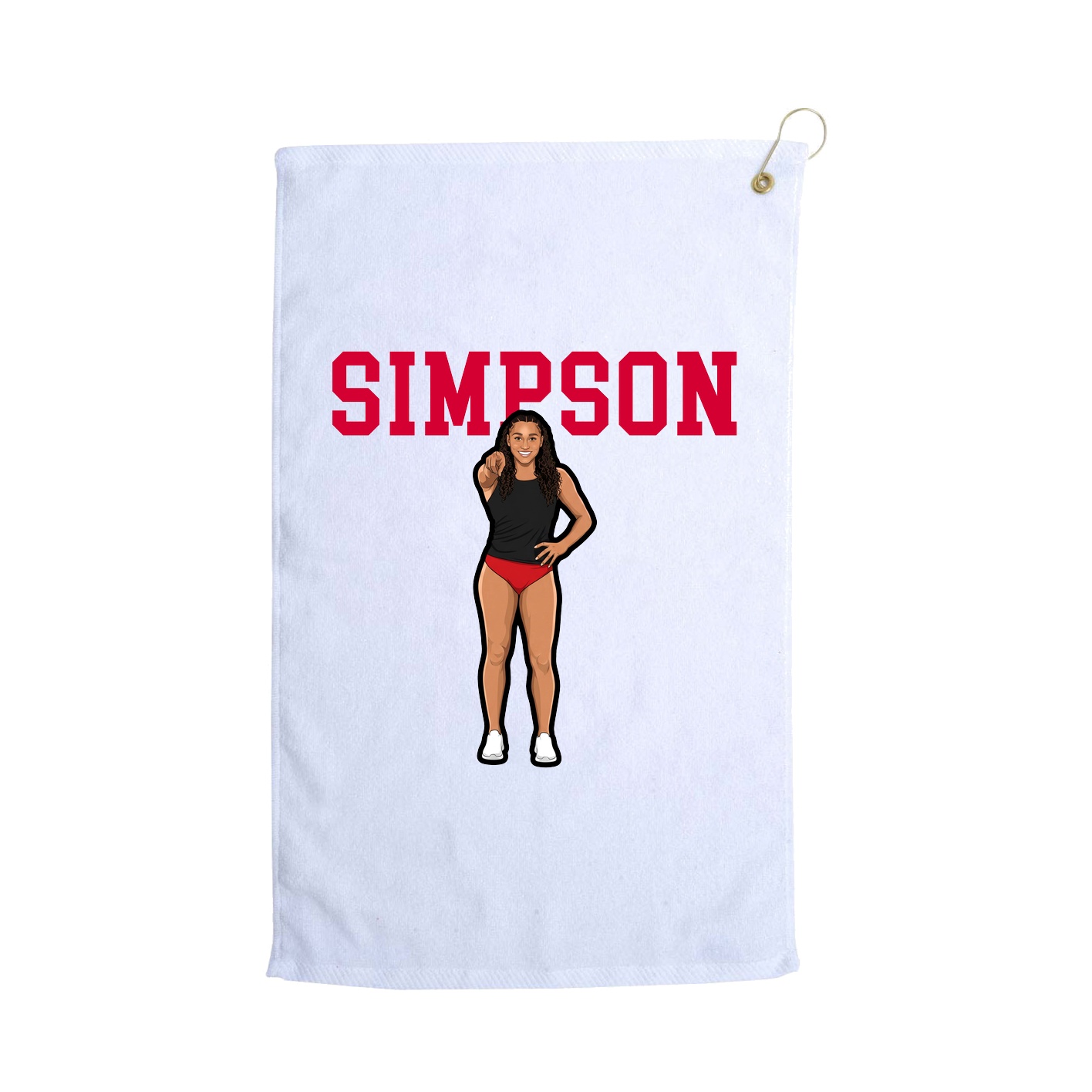 Terry Velour Golf Towel