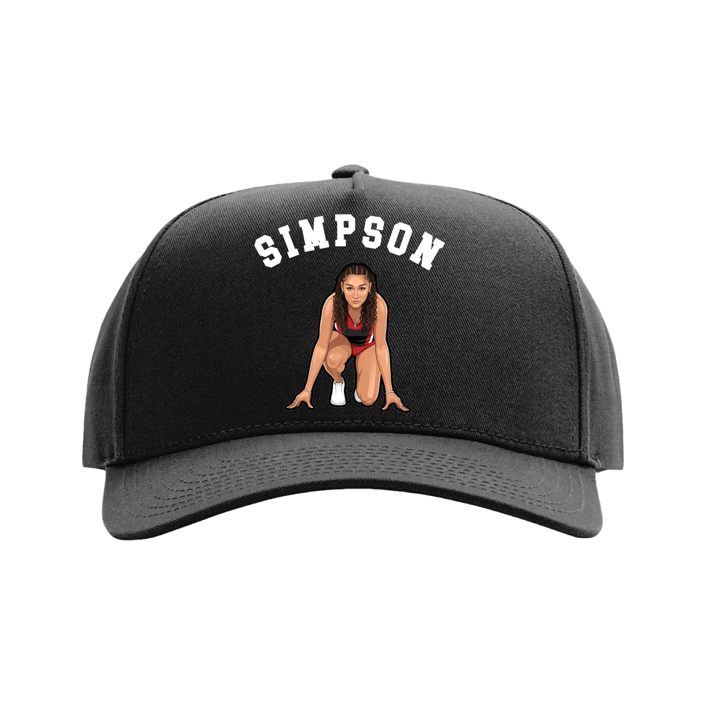 Full Fabric Five-Panel Champ Cap
