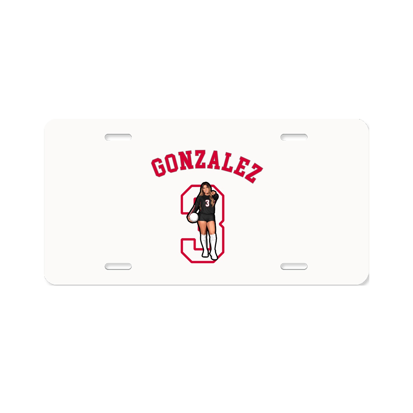 License Plate — Shirsey Arch in Classic