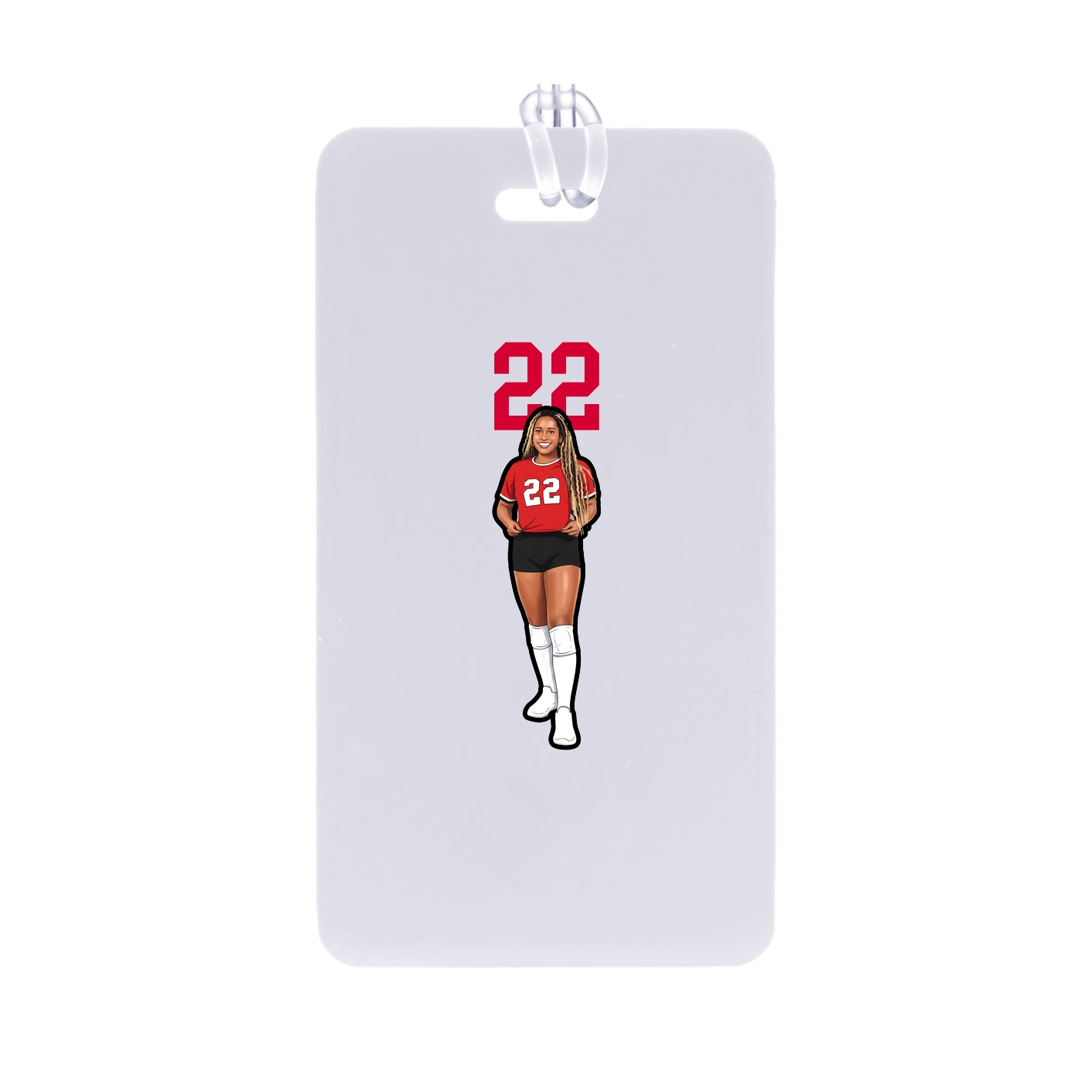 Bag Tag — Number Top in Classic