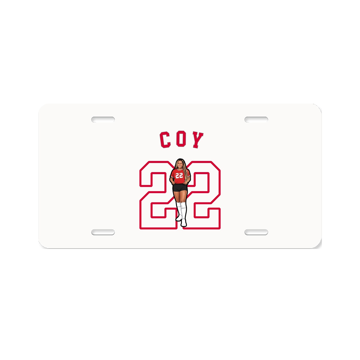 License Plate — Shirsey Arch in Classic