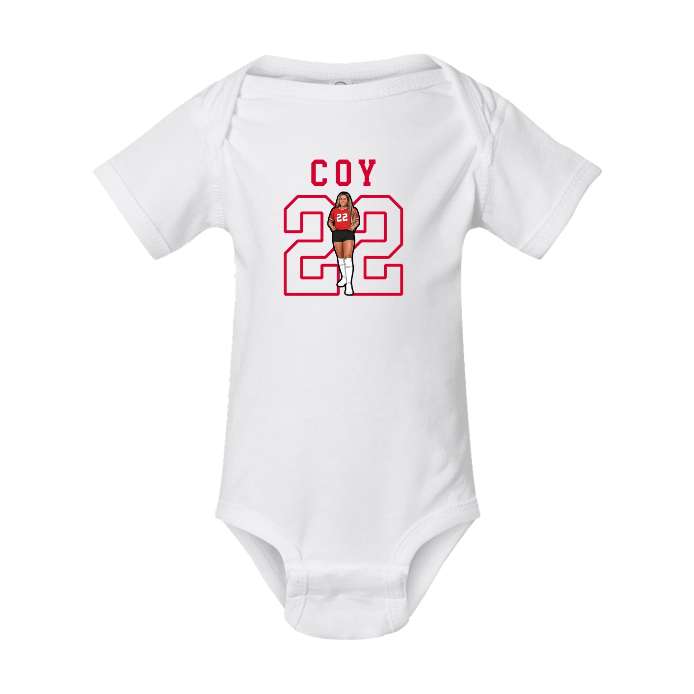 Baby Onesie — Shirsey in White