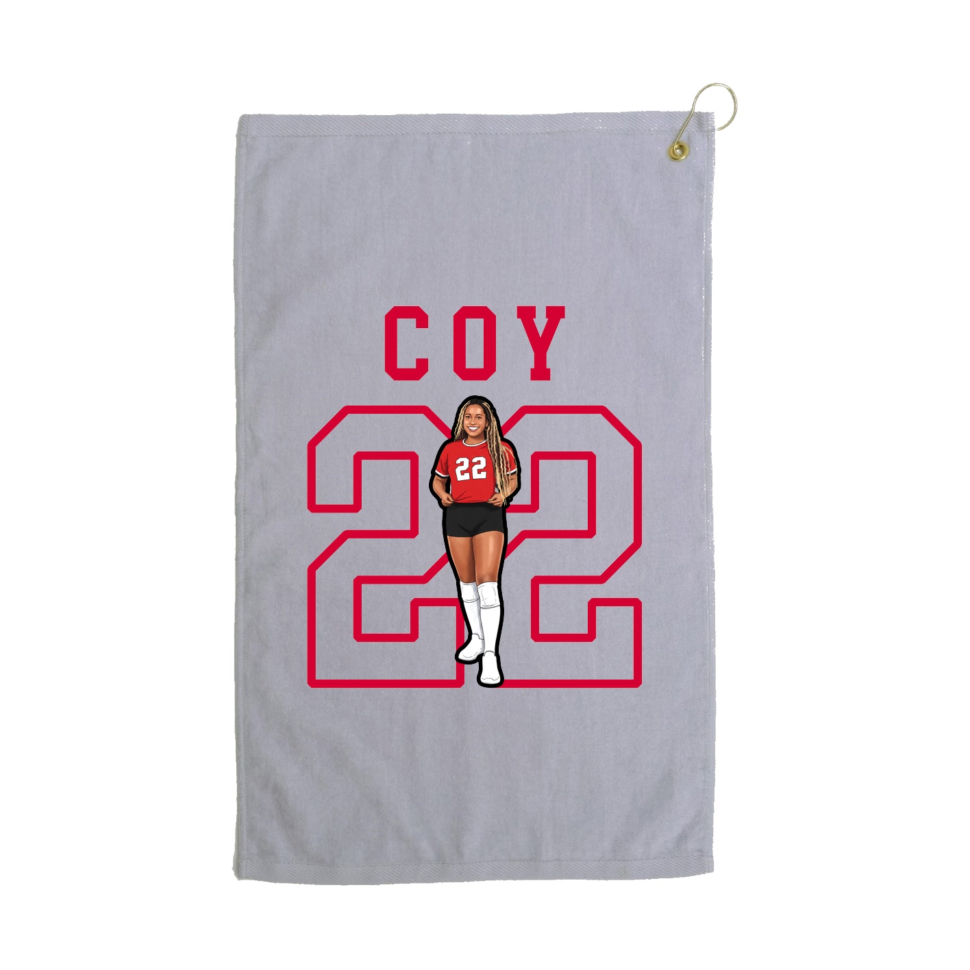 Golf Towel — Shirsey in Grey