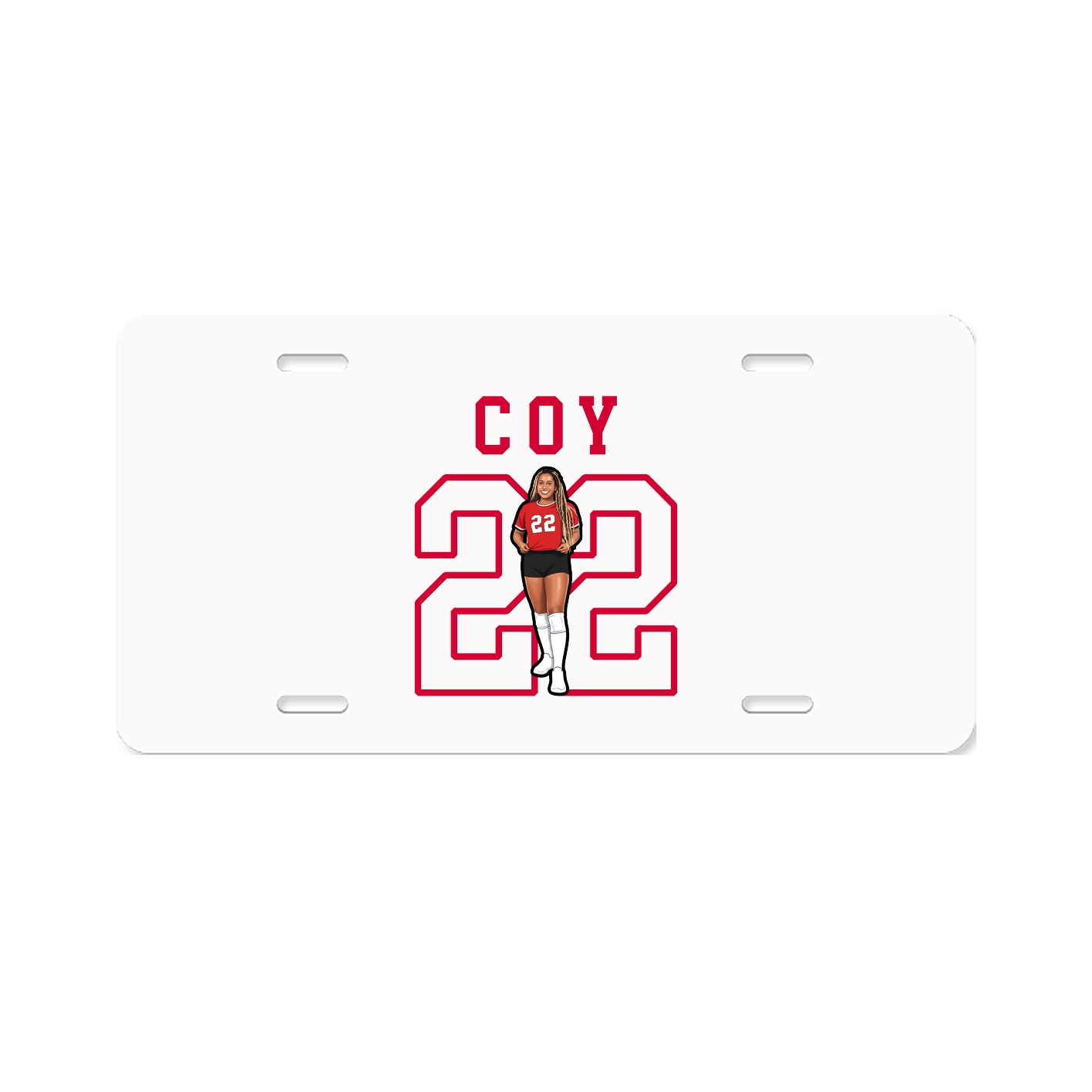 License Plate — Shirsey in Classic