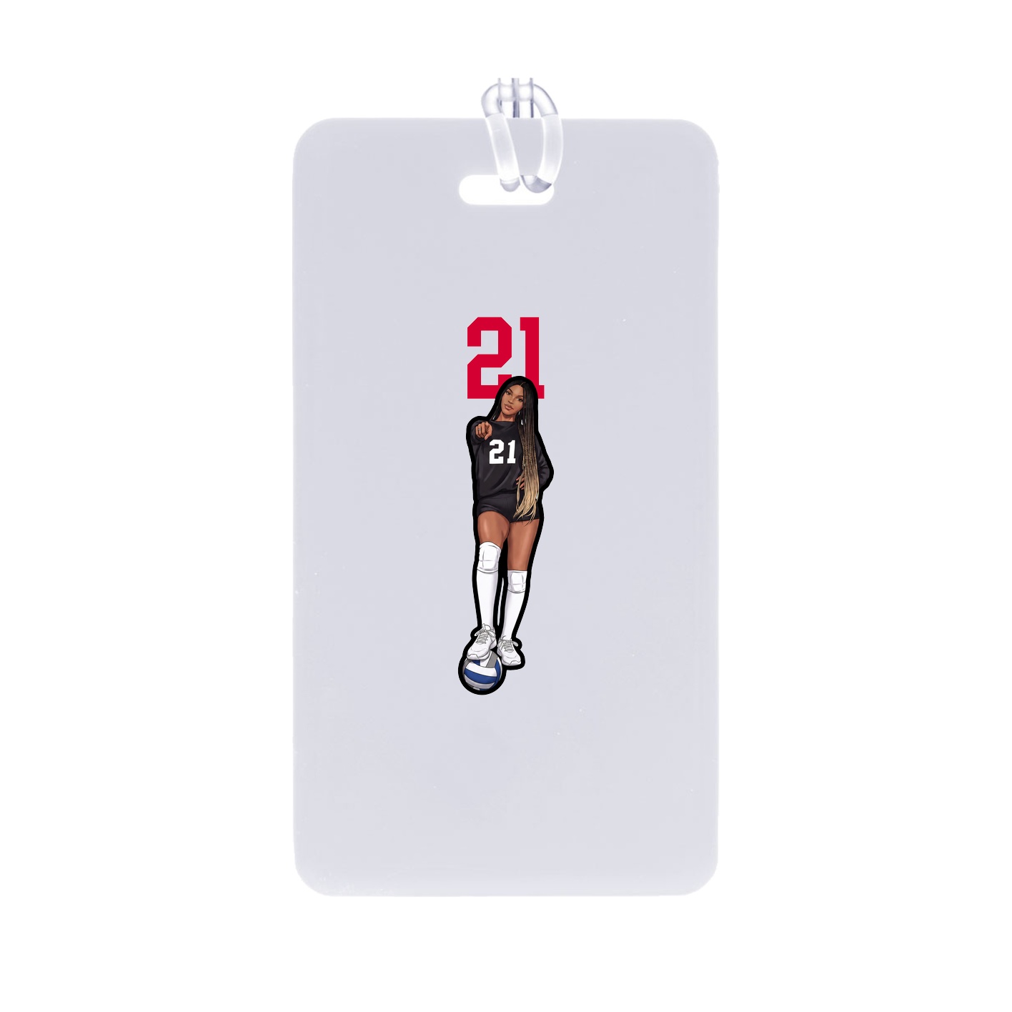 Bag Tag — Number Top in Classic