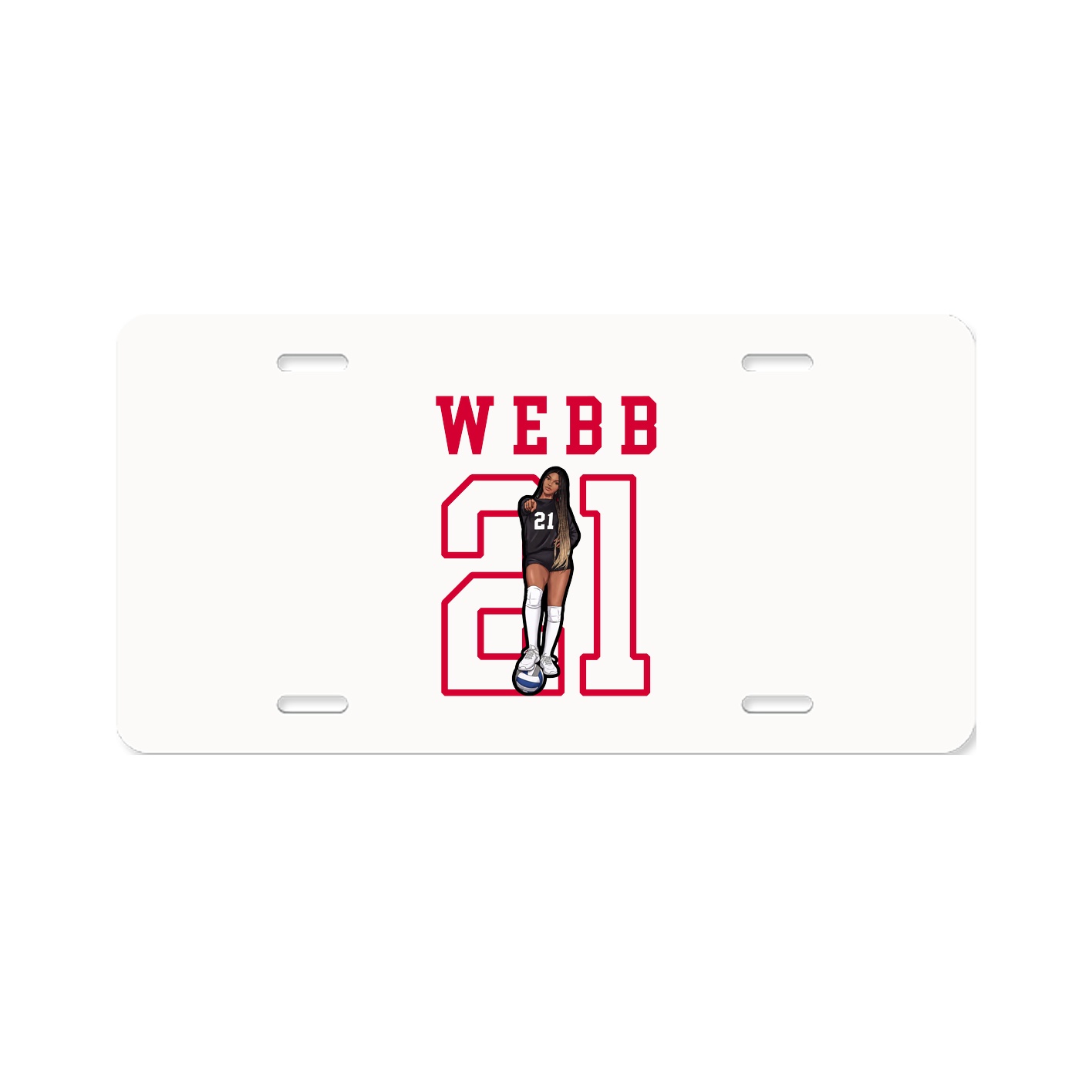 License Plate — Shirsey in Classic