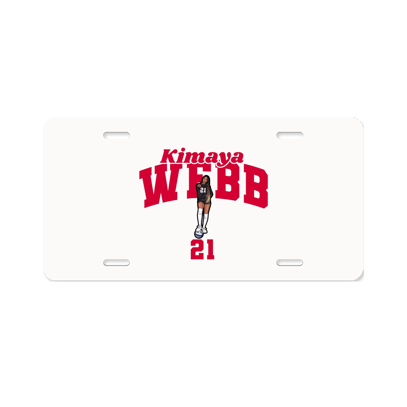 License Plate — Signature Arch in Classic