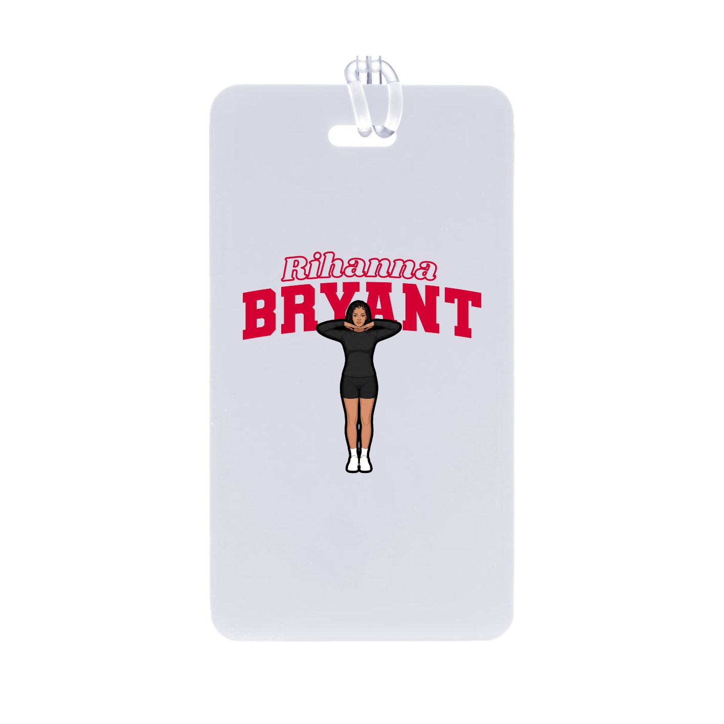Bag Tag — Name Arch in Classic