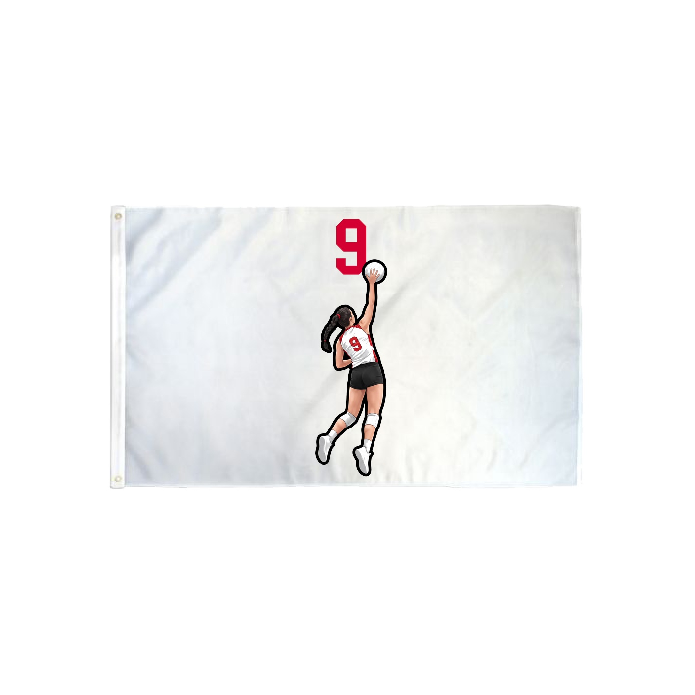 3x5 Flag — Number Top in Classic