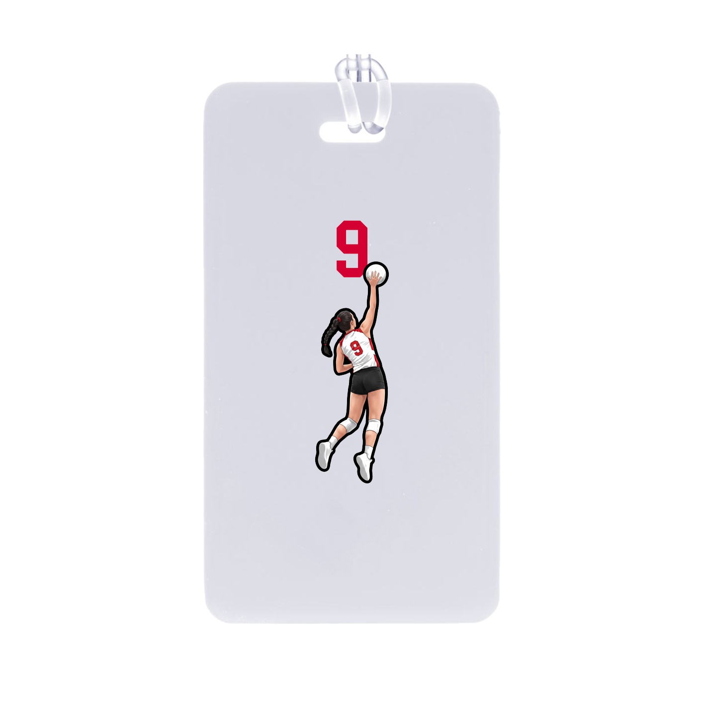 Bag Tag — Number Top in Classic
