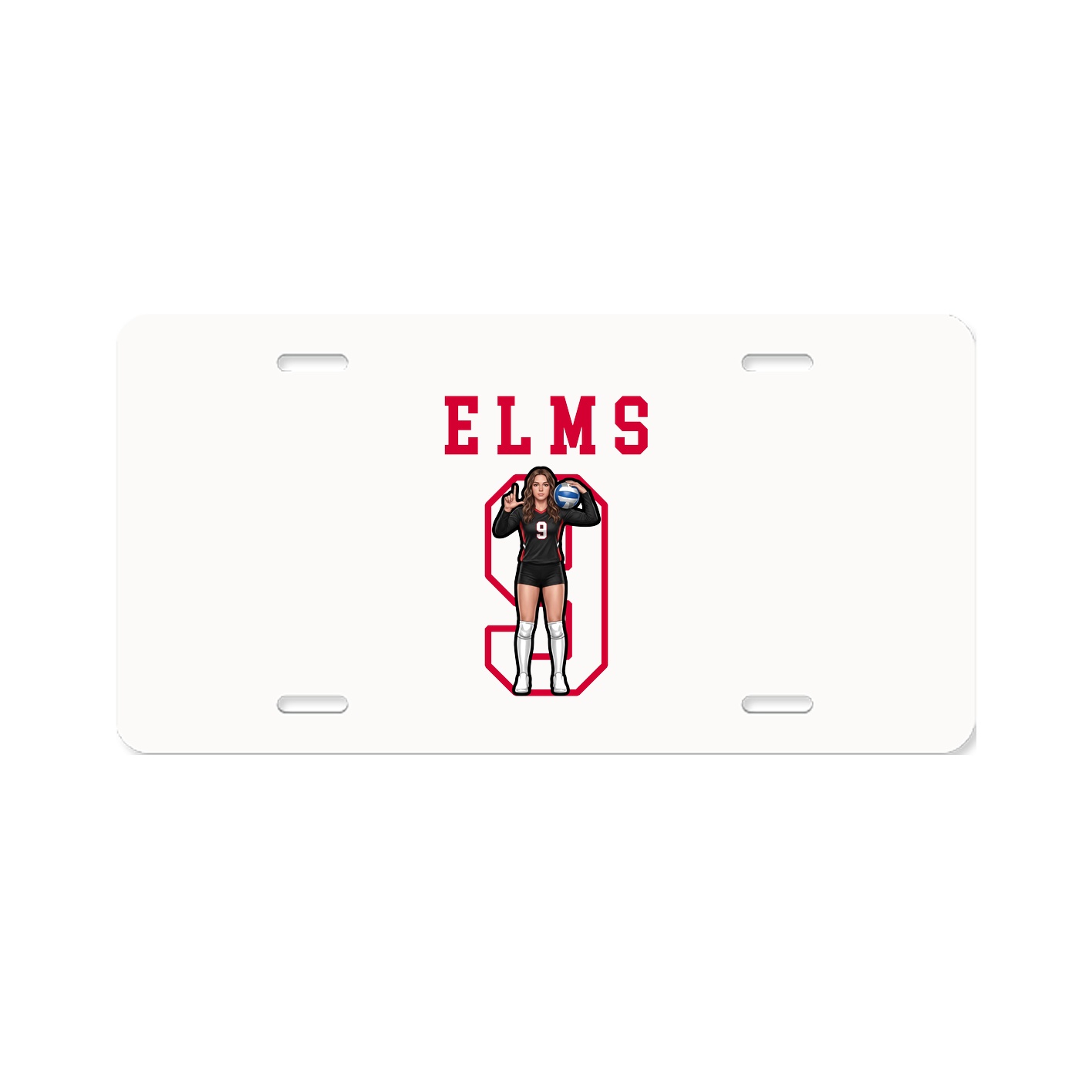 License Plate — Shirsey in Classic