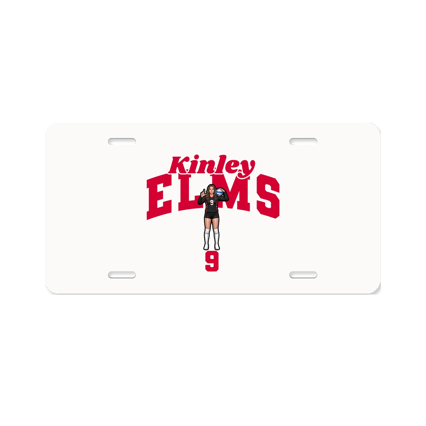 License Plate — Signature Arch in Classic