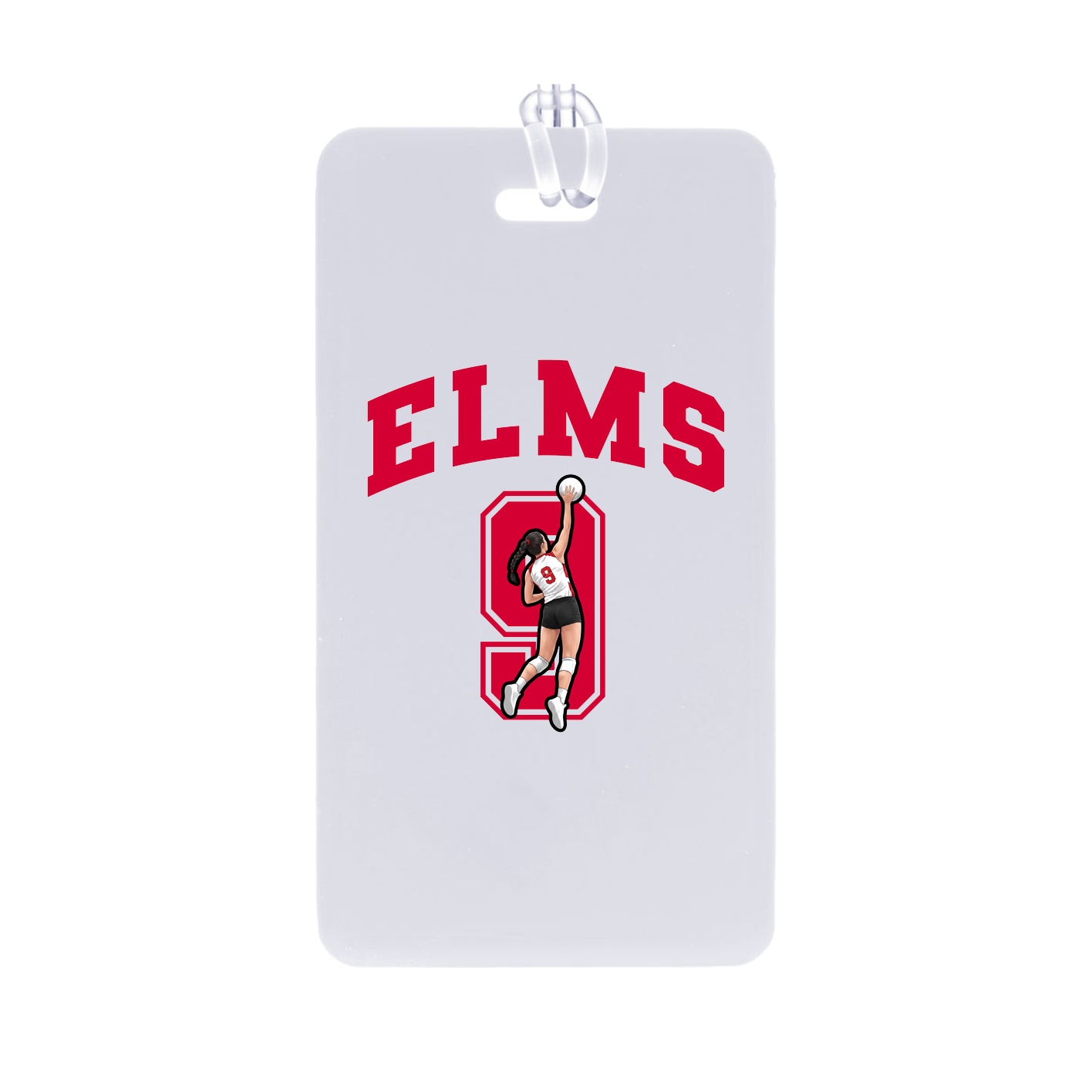 Bag Tag — Number in Classic