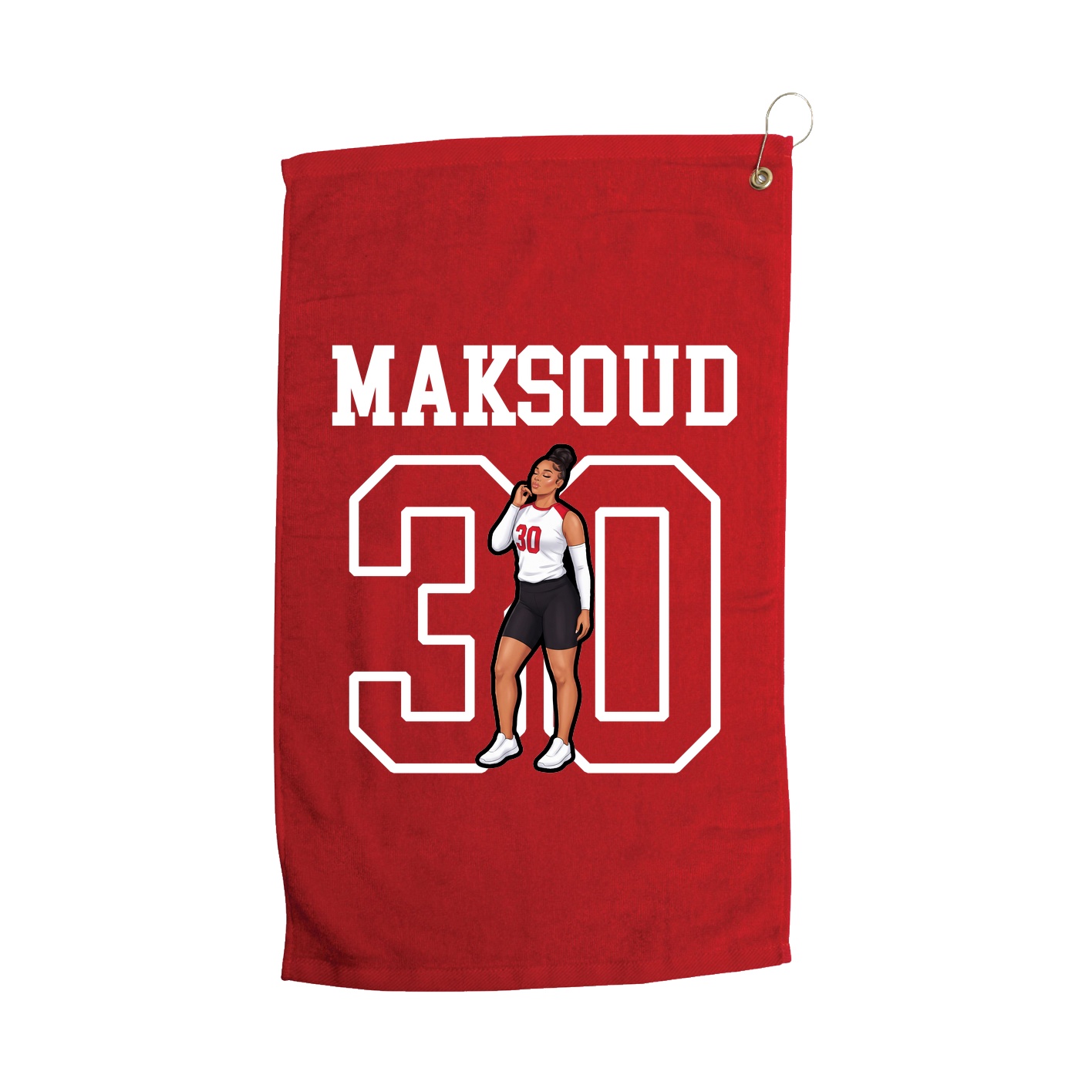 Golf Towel — Shirsey in Red
