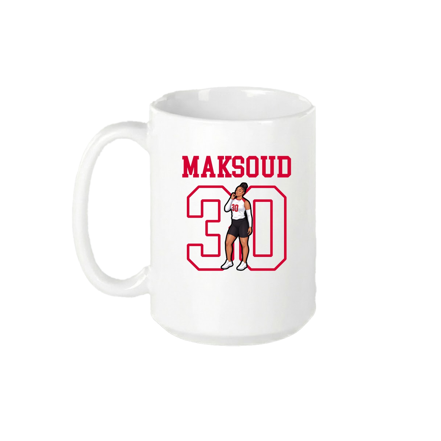 15oz Coffee Mug — Shirsey in White