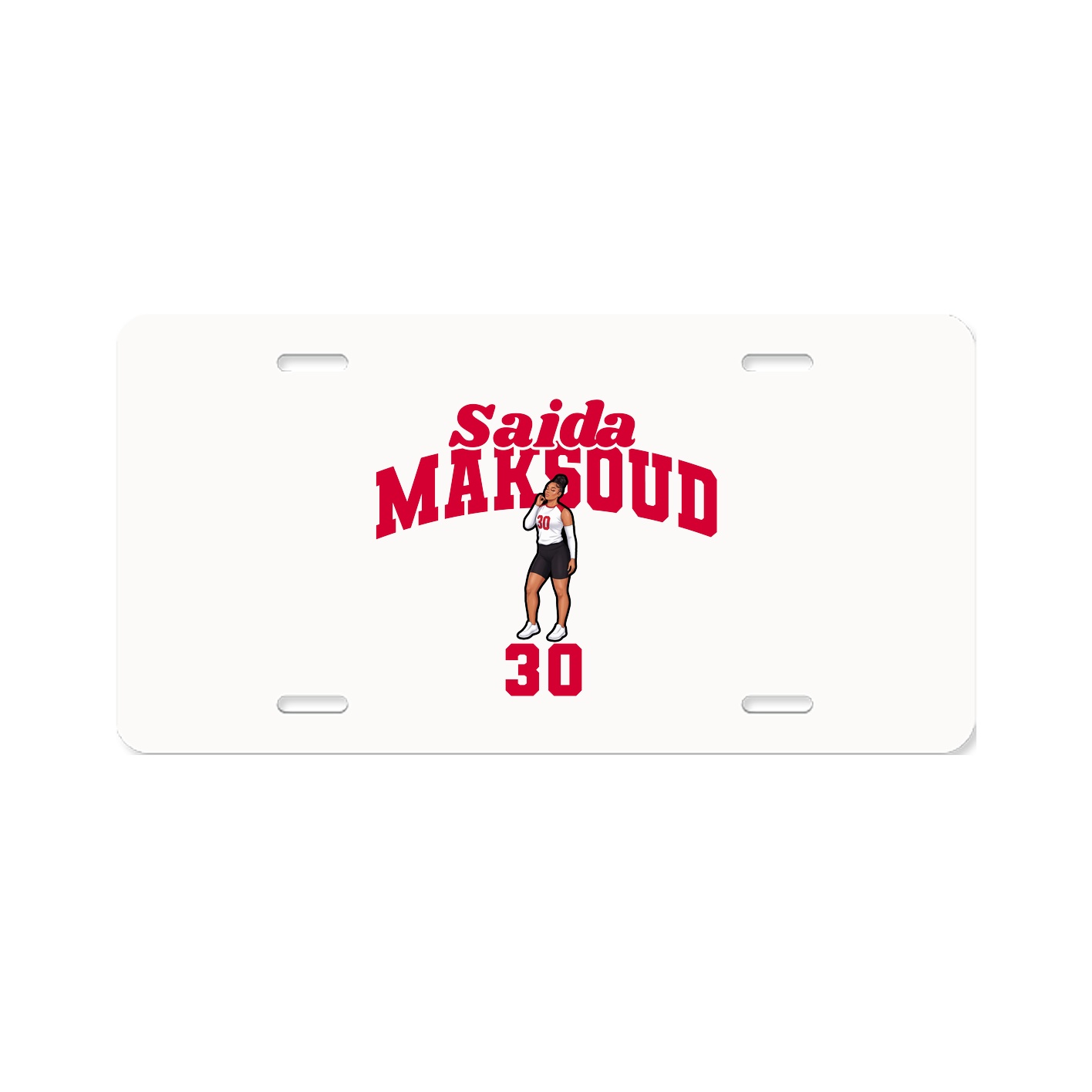 License Plate — Signature Arch in Classic