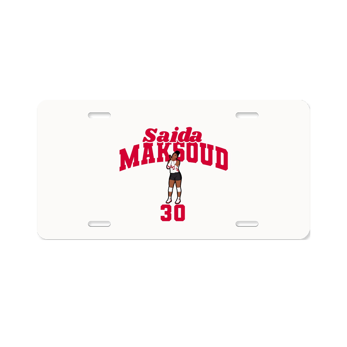 License Plate — Signature Arch in Classic
