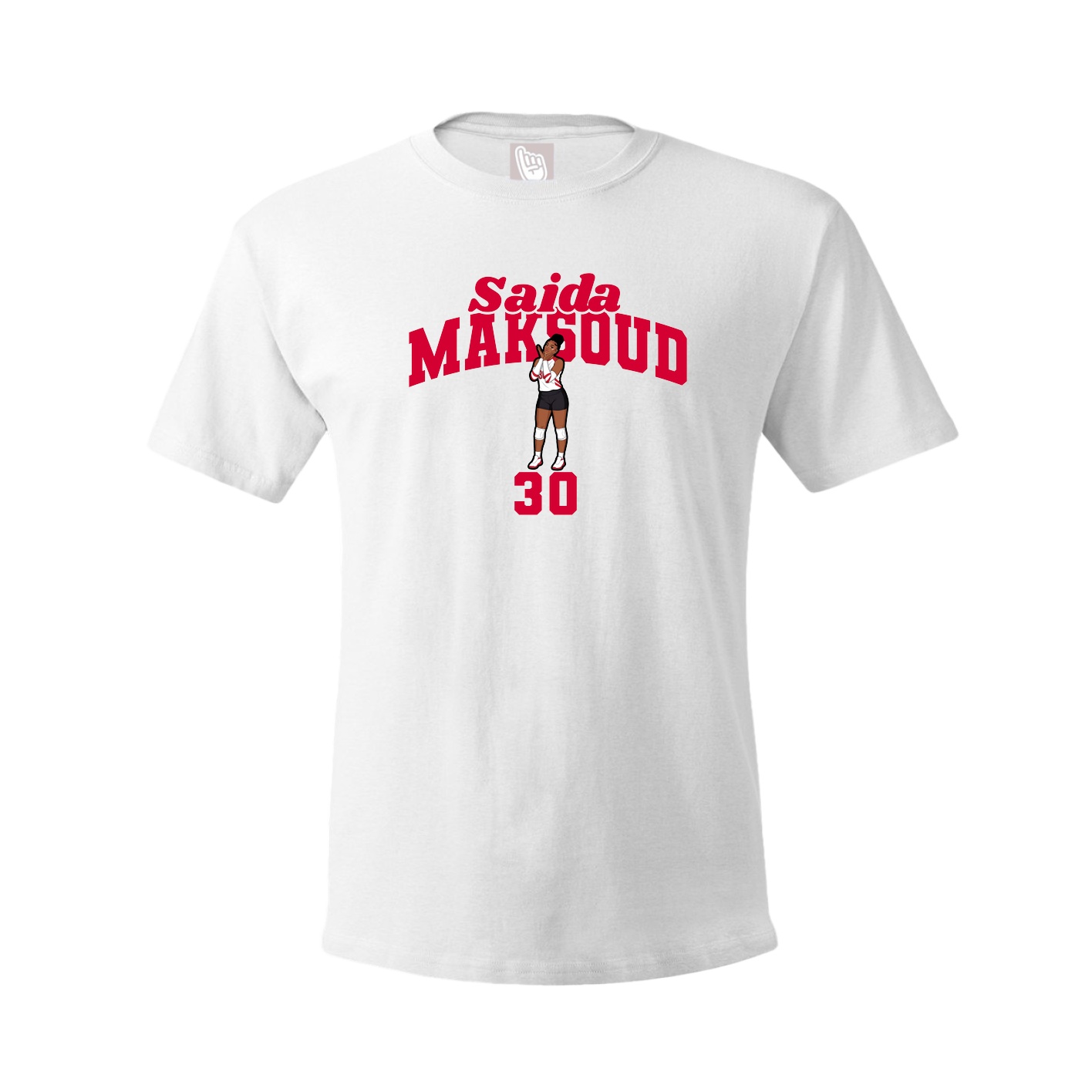 Youth Tee — Signature Arch in White