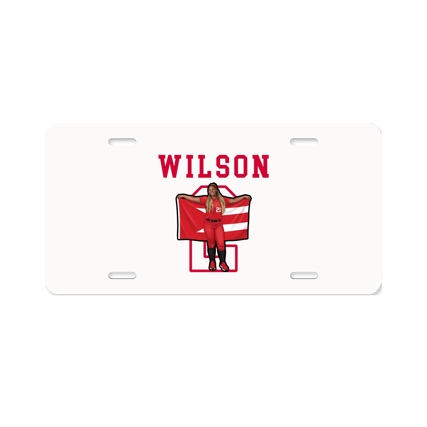 License Plate — Shirsey in Classic