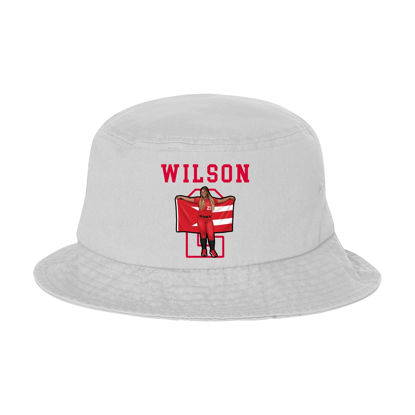 Bucket Cap — Shirsey in White