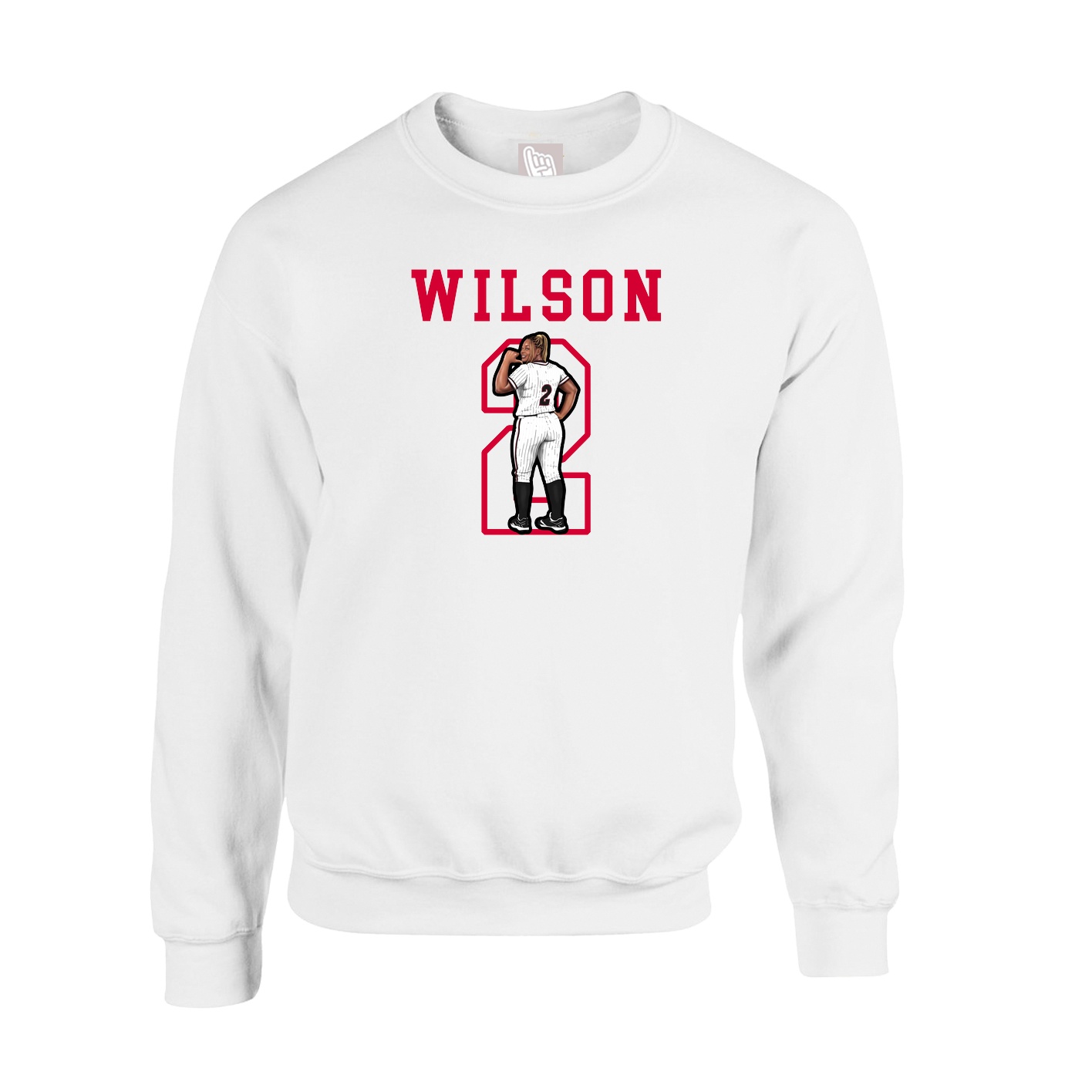 Fleece Crew — Shirsey in White