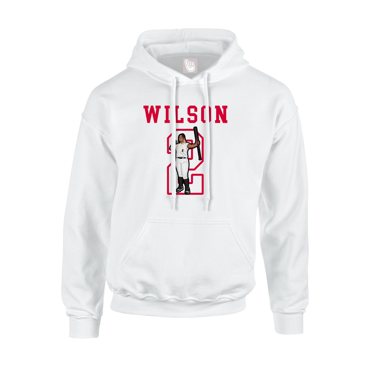 Hoodie — Shirsey in White