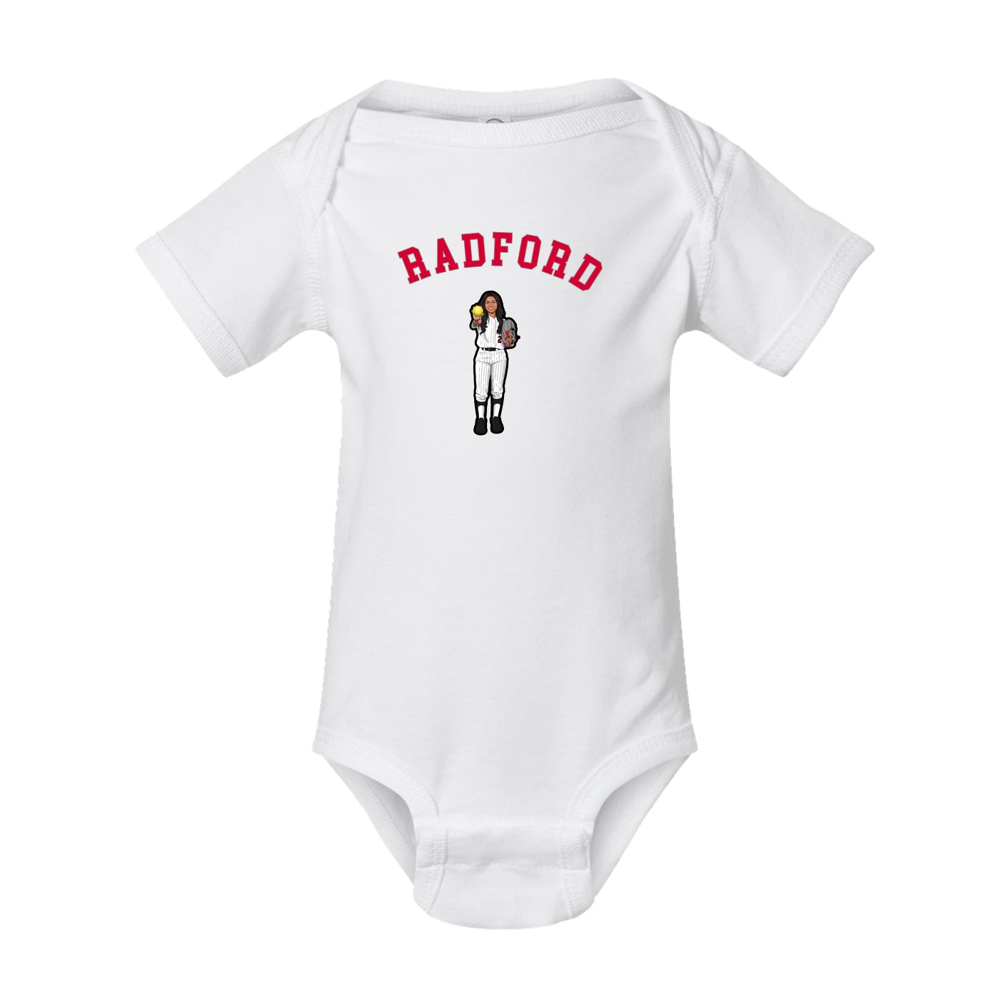Baby Onesie — Shirsey Arch in White