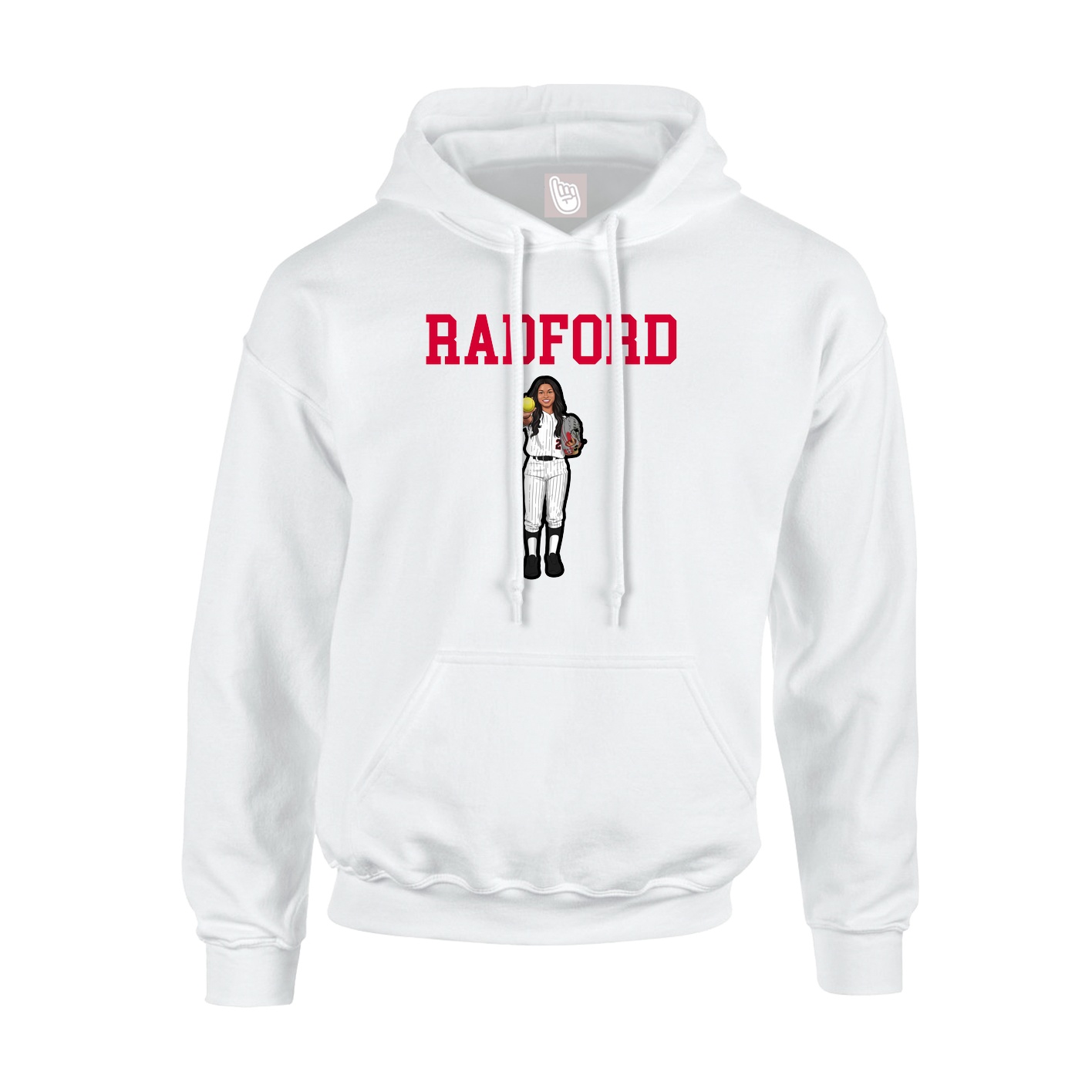 Youth Hoodie — Shirsey in White