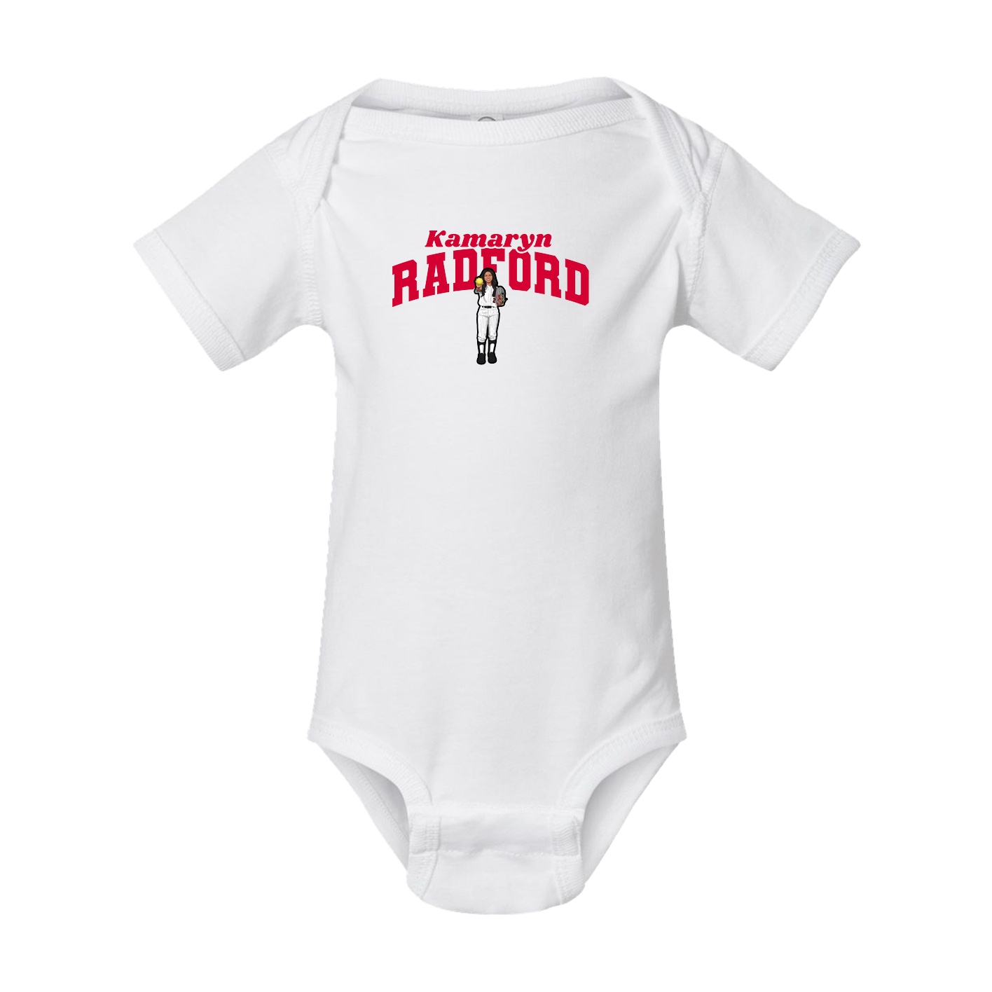 Baby Onesie — Signature Arch in White