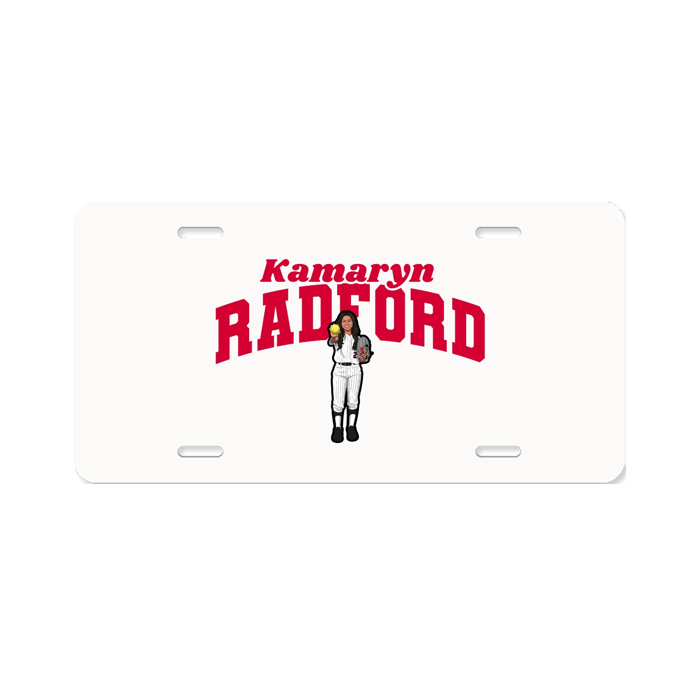 License Plate — Signature Arch in Classic