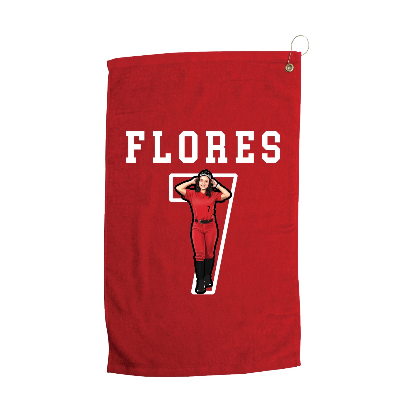 Golf Towel — Shirsey in Red