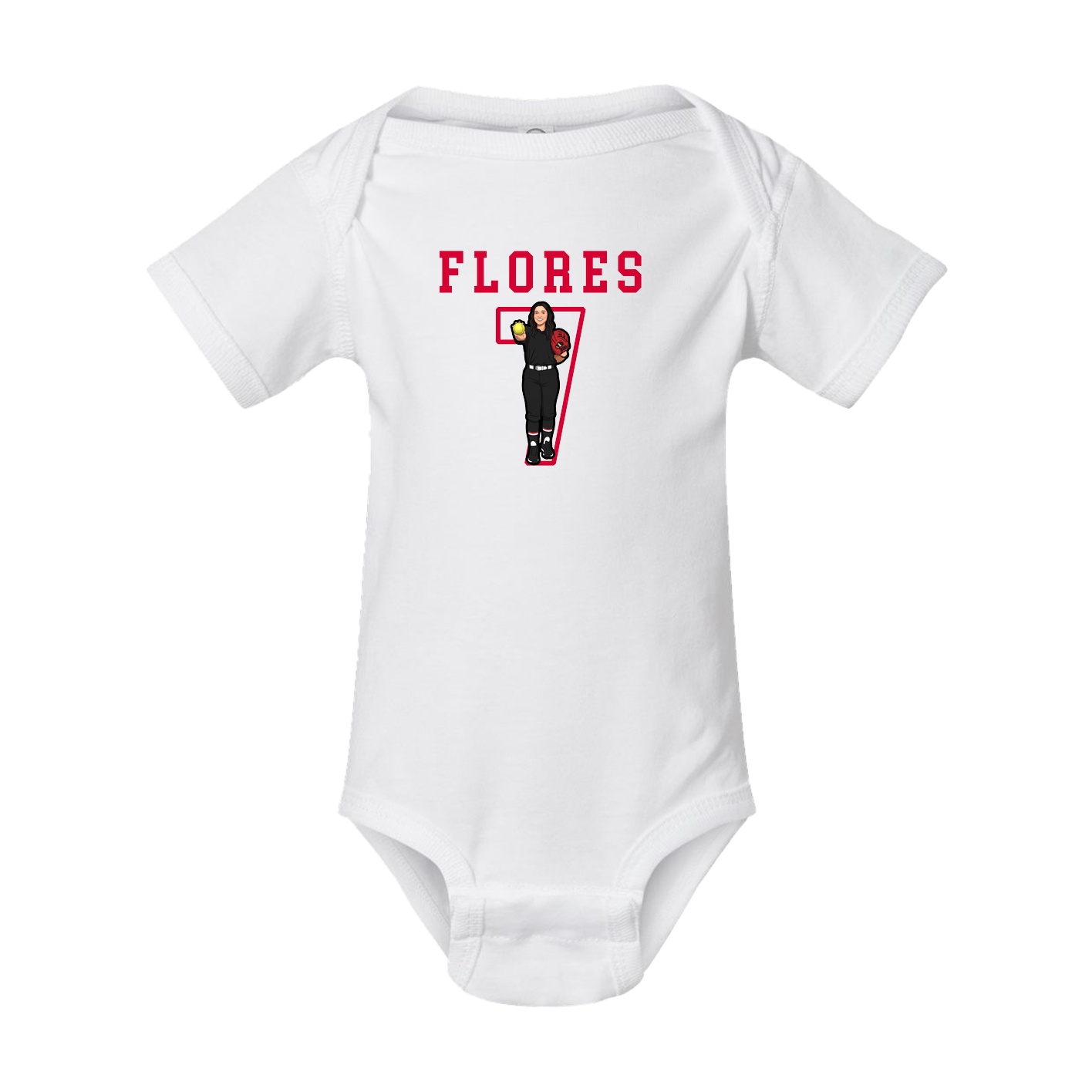 Baby Onesie — Shirsey in White