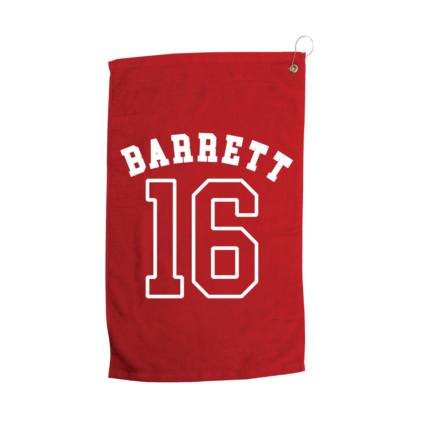 Golf Towel — Shirsey Arch in Red