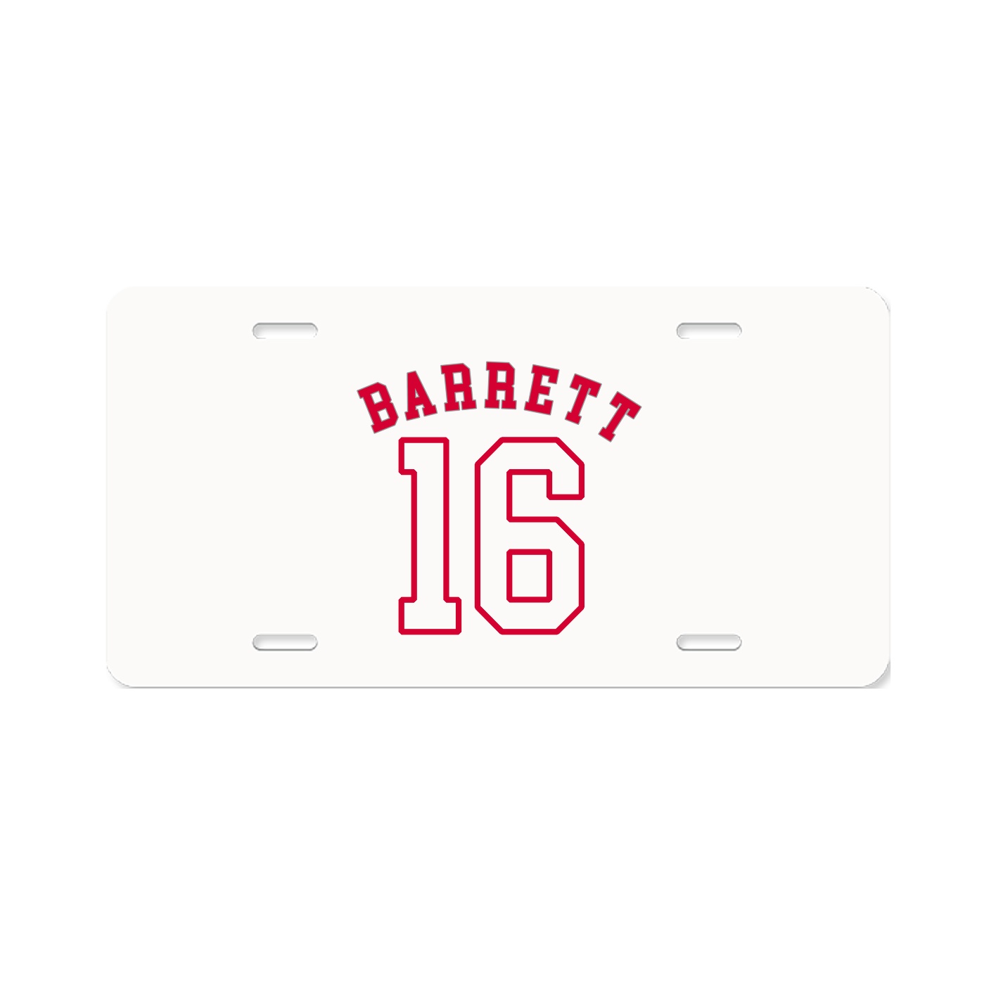 License Plate — Shirsey Arch in Classic
