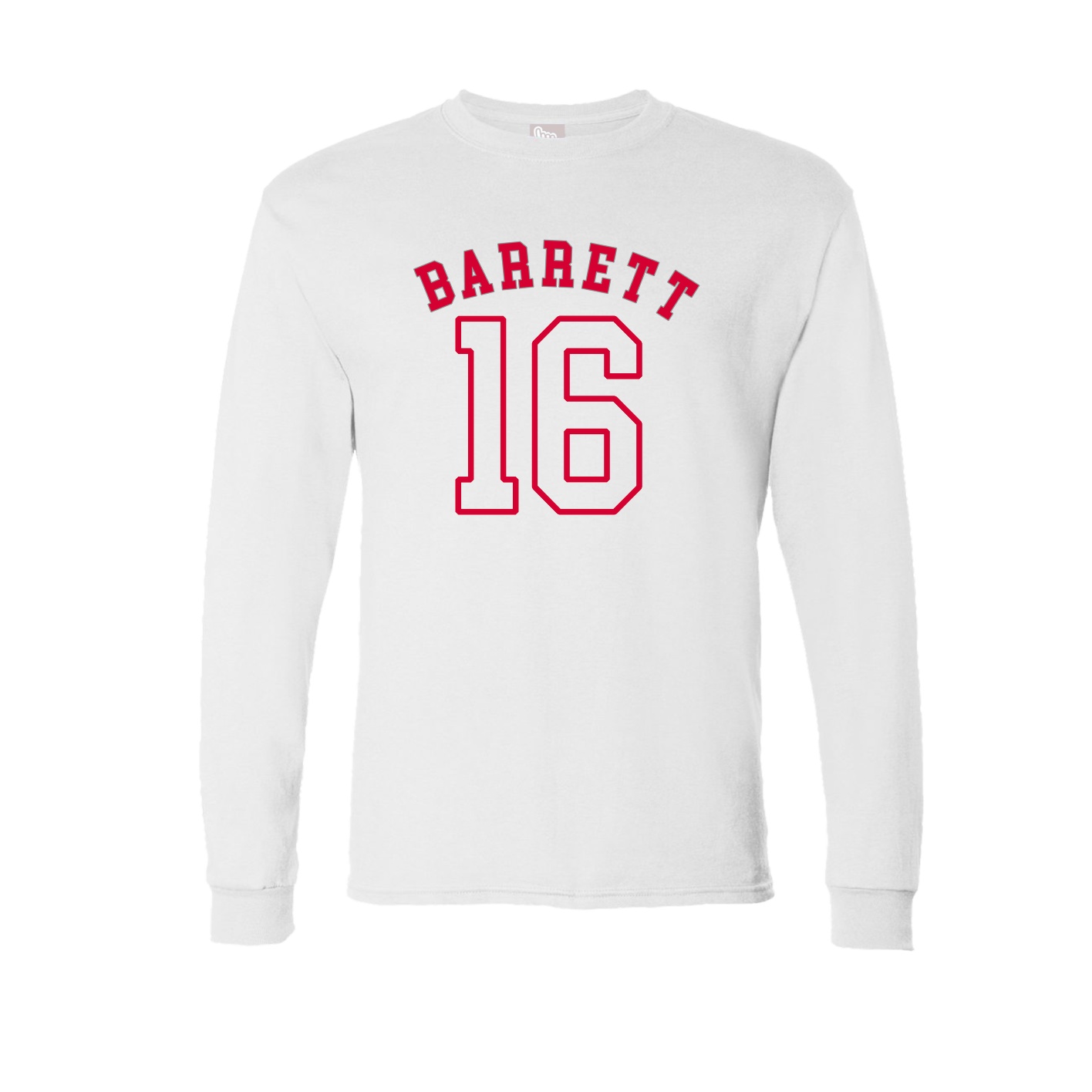 Long Sleeve Tee — Shirsey Arch in White