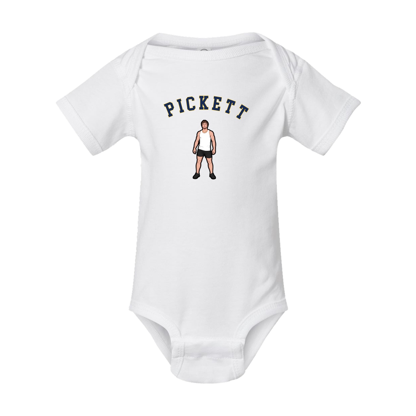 Baby Onesie — Shirsey Arch in White