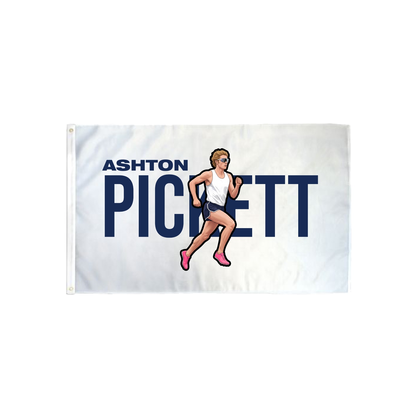 3x5 Flag — Player Name in Classic